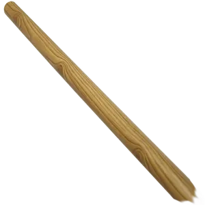 Wooden Stick Diagonal View PNG image