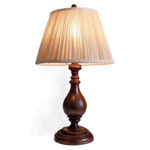 Wooden Table Lamp Png 06262024 PNG image