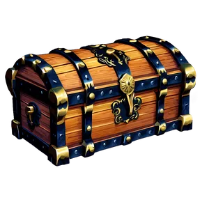 Wooden Treasure Chest Png 05252024 PNG image