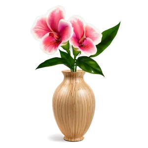 Wooden Vase Png 05252024 PNG image