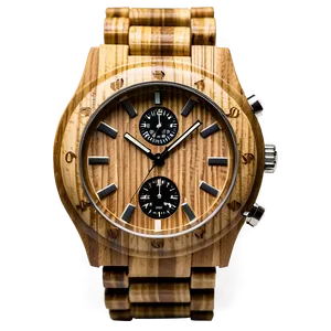 Wooden Watch Png 05212024 PNG image