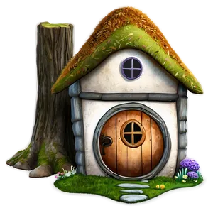 Woodland Creature Cottage PNG 80 PNG