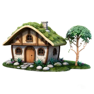 Woodland Creature Cottage PNG Ehp22 PNG