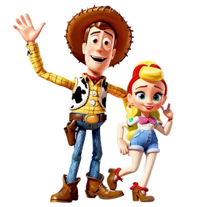 Woody And Jessie PNG Yfv