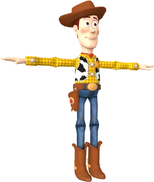 Woody Character Pose