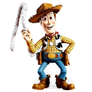 Woody Holding Rope PNG 33