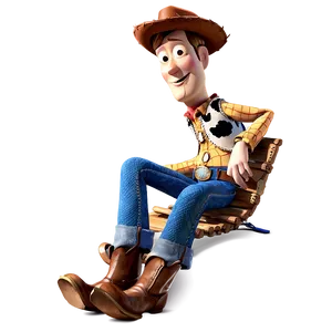 Woody Sitting Down PNG Fdx PNG