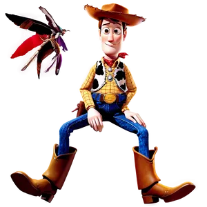 Woody Sitting Down PNG Llo12 PNG