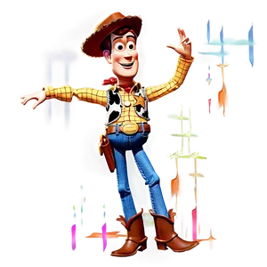Woody Toy Story 4 PNG 05232024