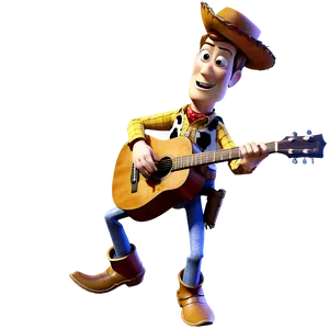 Woody With Guitar PNG 05232024 PNG