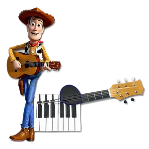 Woody With Guitar PNG 05232024 PNG