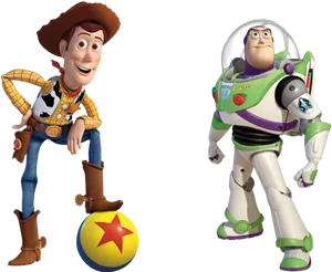 Woodyand Buzz Lightyear Toy Story Characters