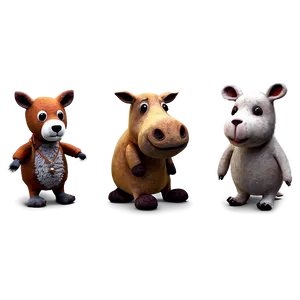 Wool Animal Figures PNG Iji41 PNG