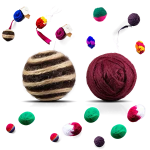 Wool Balls For Cats Png 06212024 PNG image