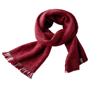 Wool Red Scarf PNG 62
