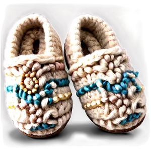 Wool Slippers PNG 06202024