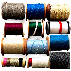 Wool Thread Assortment Png 06252024 PNG image