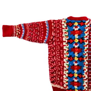 Woolen Red Sweater PNG 06292024