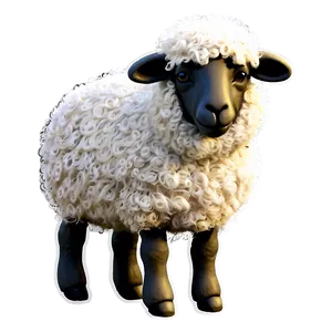 Woolly Sheep PNG Jsx88