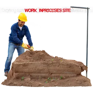 Work In Progress Excavation Site Png Qli16 PNG image