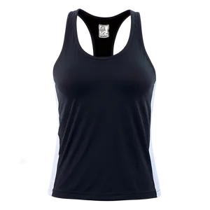 Workout Black Tank Top PNG Bfi