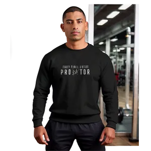 Workout Sweatshirt PNG 25