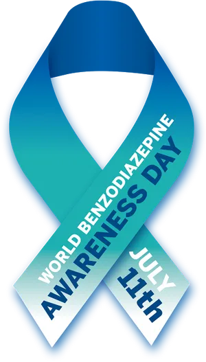 World Benzodiazepine Awareness Day Ribbon PNG image