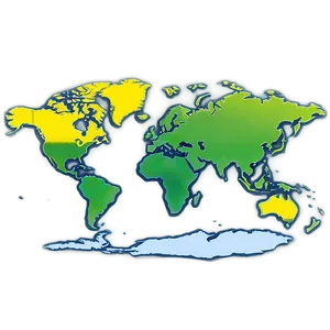 World Continents Outline Png Eil PNG image