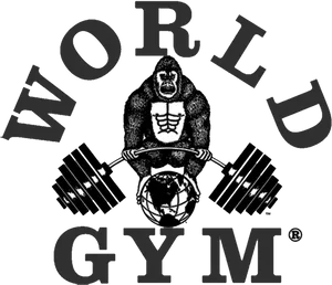 World Gym Gorilla Logo PNG image