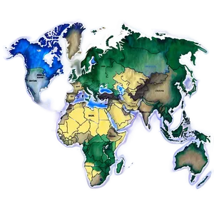 World Map Chart Png 60 PNG image