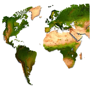 World Map Mural Png 72 PNG image