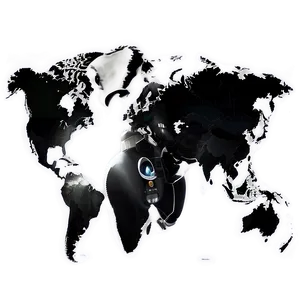 World Map Mural Png Vvd47 PNG image