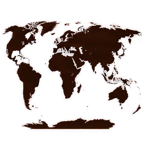 World Map Outline Transparent Png Npp PNG image