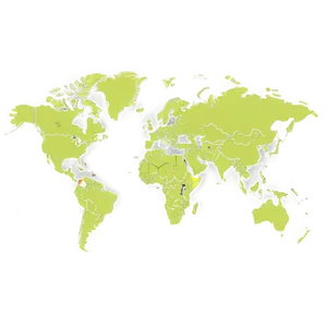 World Map Outline With Capitals Png Lmp PNG image