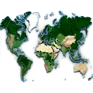 World Map Political Disputes PNG Nyb PNG