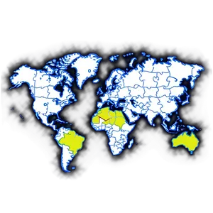 World Map Puzzle For Education PNG 06242024 PNG