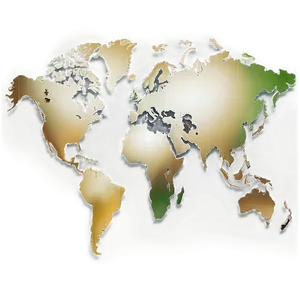 World Map Tattoo Png 05032024 PNG image