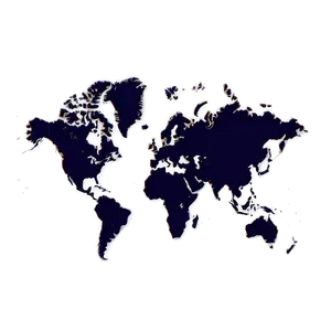 World Map Vector For Powerpoint PNG Fpb