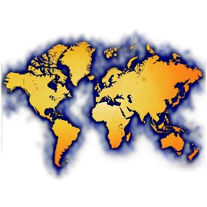 World Map Vector Silhouette Png 30 PNG image