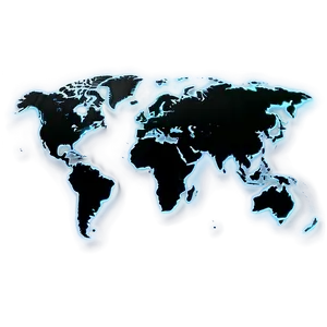 World Map Vector With Cities PNG 06262024