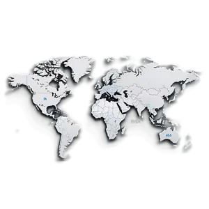 World Map Vector With Historical Sites PNG 3 PNG