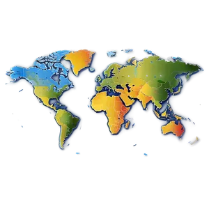 World Map Vector With Latitude And Longitude PNG Qcu80 PNG