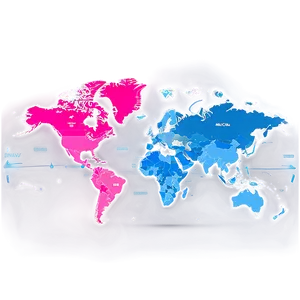 World Map Vector With Time Zones PNG 06262024 PNG