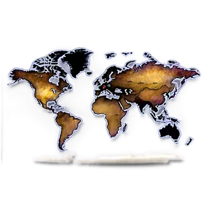 World Map With Cities Png 42 PNG image