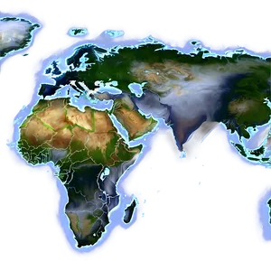 World Map With Equator Png Bwu PNG image