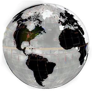 World Map With Hemispheres Png Eou34 PNG image