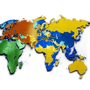 World Map With Religious Distribution PNG 06242024 PNG