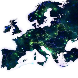 World Night Lights Map Png 83 PNG image