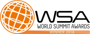 World Summit Awards Winner2018 Logo PNG image