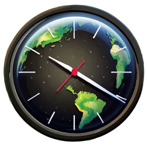 World Time Clock Icon Png 67 PNG image